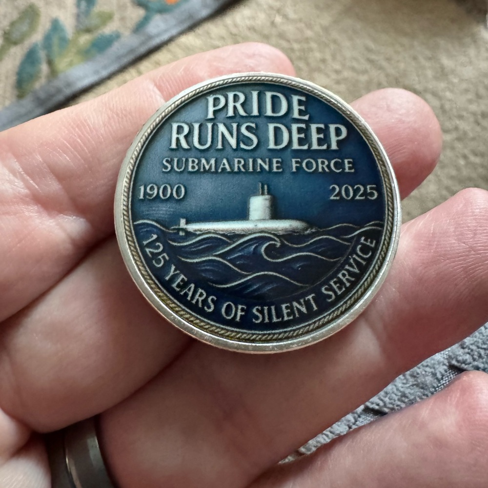 US Submarine Force Pride Runs Deep Commemorative Coin